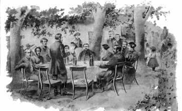 Vrsmarty Fynl Fton, szret idejn, az 1842-es esemnyt megrkt rajz