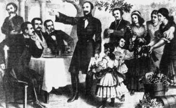 Vrsmarty elszavalja a "Fthi dal"-t, 1900, Vasrnapi jsg